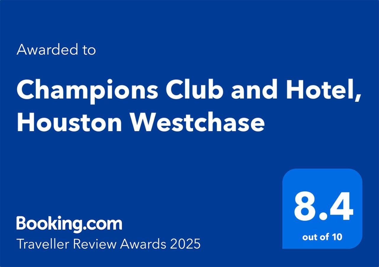 Champions Club And Hotel, Houston Westchase Exteriér fotografie